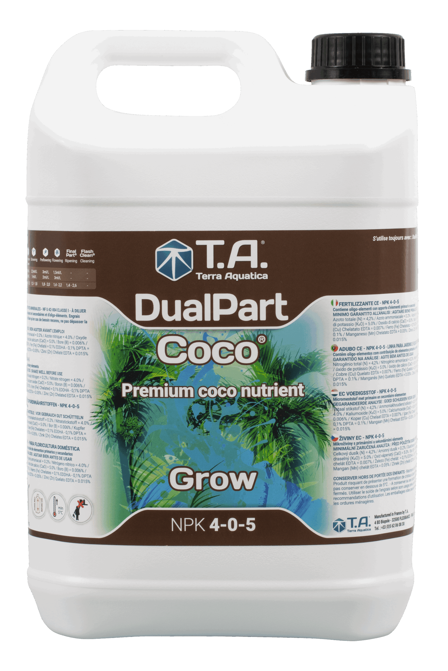 T. A. DualPart Coco Grow 5 l