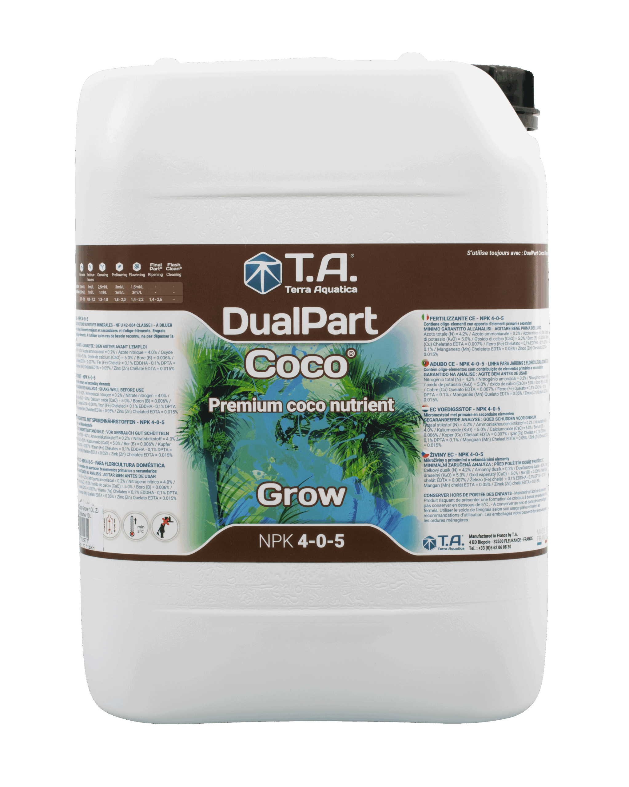 T. A. DualPart Coco Grow 10 l