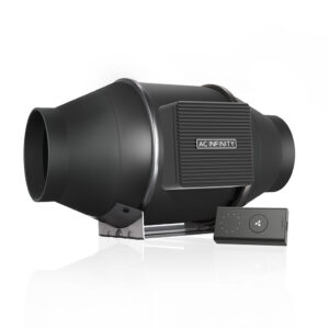 CLOUDLINE PRO S4, leises Inline-Lüftersystem mit Drehzahlregler, 100 mm